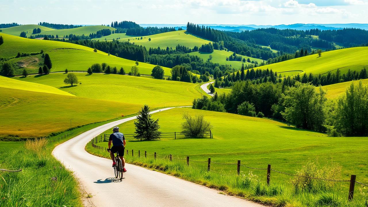 Radfahren in der Eifel