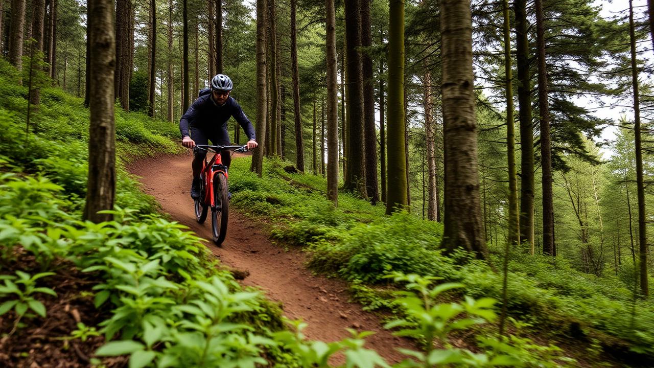 Mountainbiken in der Eifel